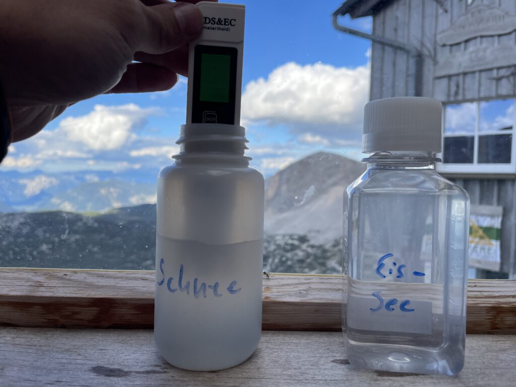 Conductivity of Water and Ice